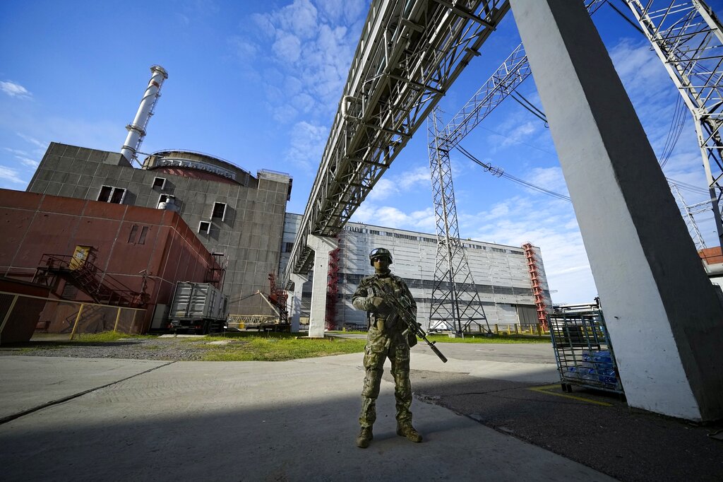 Ουκρανία-Δήμαρχος Ενεργκοντάρ: Οι κίνδυνοι γύρω από το πυρηνικό εργοστάσιο της Ζαπορίζια «αυξάνονται κάθε μέρα»