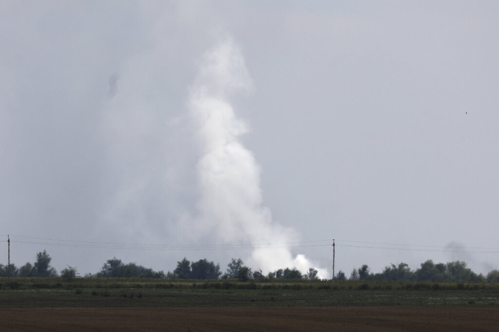 Ουκρανία: Εκρήξεις κοντά σε στρατιωτικό αεροδρόμιο στην Κριμαία