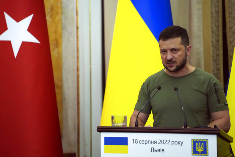 Ζελένσκι: Άνθρωποι που σκοτώνουν και βιάζουν δεν μπορούν να θέλουν ειρήνη – Ας φύγουν οι Ρώσοι απ’ τα εδάφη μας και βλέπουμε