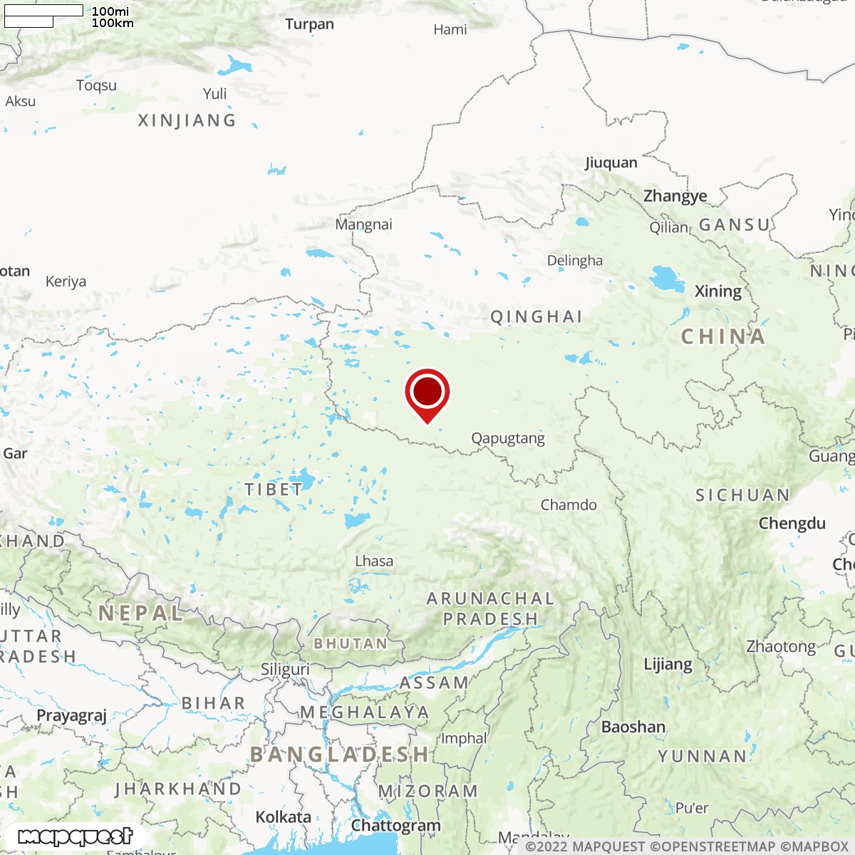 Κίνα: Σεισμός 5,6 Ρίχτερ σε περιοχή του Θιβέτ