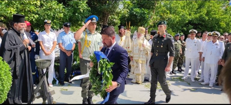 Σάμος: Με μεγαλοπρέπεια γιορτάστηκε η 198η επέτειος της Ναυμαχίας της Μυκάλης