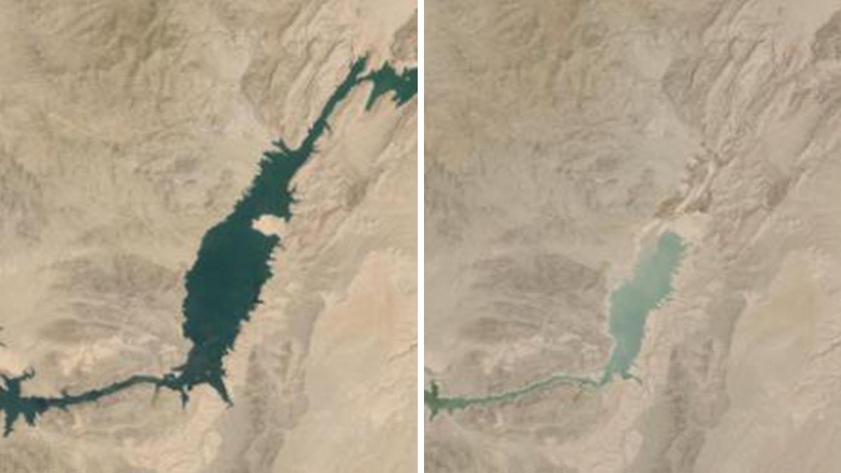 Δείτε πώς φαίνονται από το διάστημα τα ποτάμια που στεγνώνουν εξαιτίας της ξηρασίας