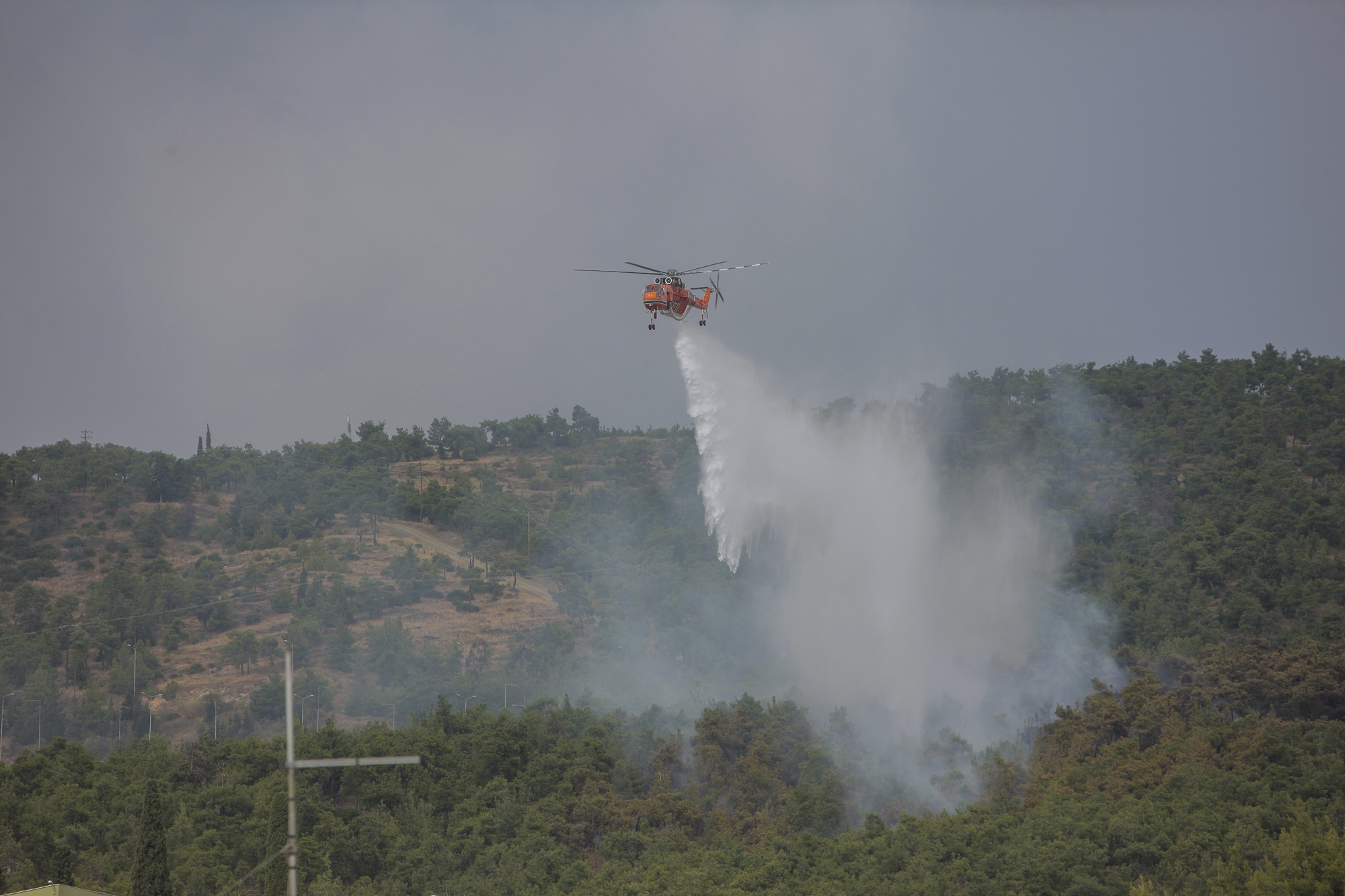 Οριοθετήθηκε η πυρκαγιά στο Σέιχ Σου – Άμεση η κινητοποίηση πυροσβεστικών δυνάμεων