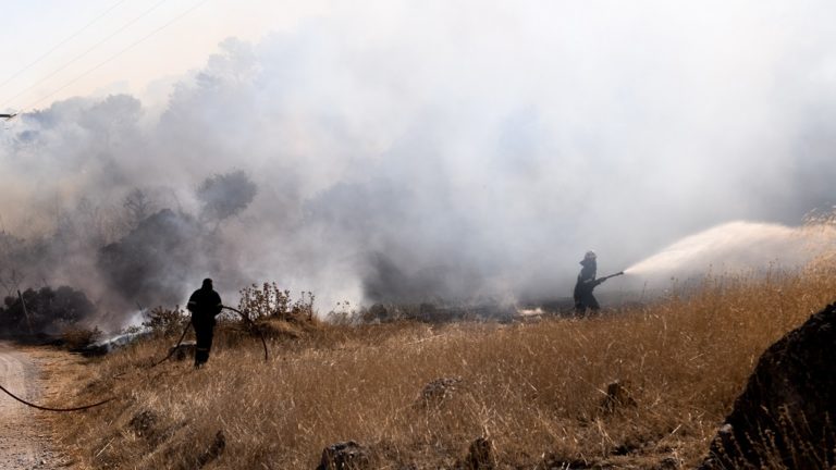 Σουφλί: Ελέγχεται η φωτιά που ξέσπασε στο Αμόριο πάνω από το στρατιωτικό φυλάκιο
