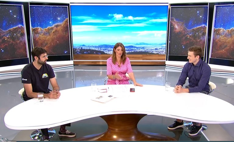 Τι λένε στην ΕΡΤ οι Έλληνες του διαστημικού τηλεσκόπιου “James Webb” που διαπρέπουν στο εξωτερικό (video)