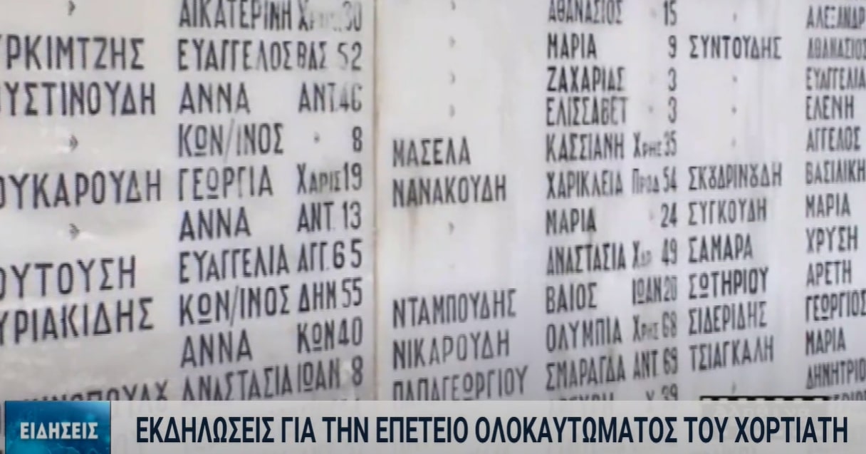 78 χρόνια από το Ολοκαύτωμα του Χορτιάτη: Ένα από τα ειδεχθέστερα ναζιστικά εγκλήματα κατά της ανθρωπότητας