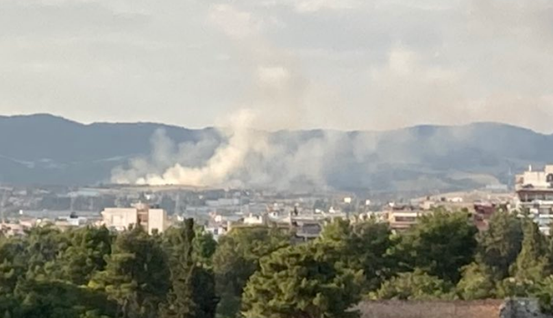 Θεσσαλονίκη: Πυρκαγιά σε αγροτοδασική έκταση στο Ωραιόκαστρο