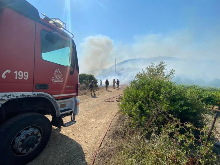 Υπό έλεγχο η πυρκαγιά στην Καλλιθέα Λουτρακίου