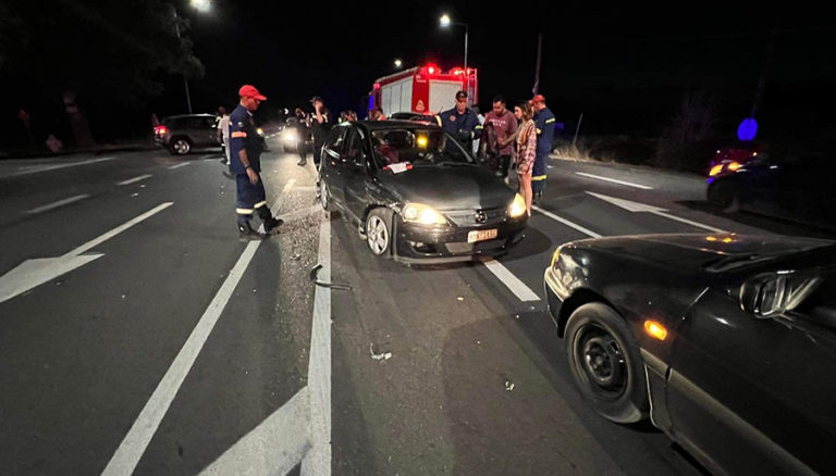 Καραμπόλα με 4 οχήματα στην Κατακόλου