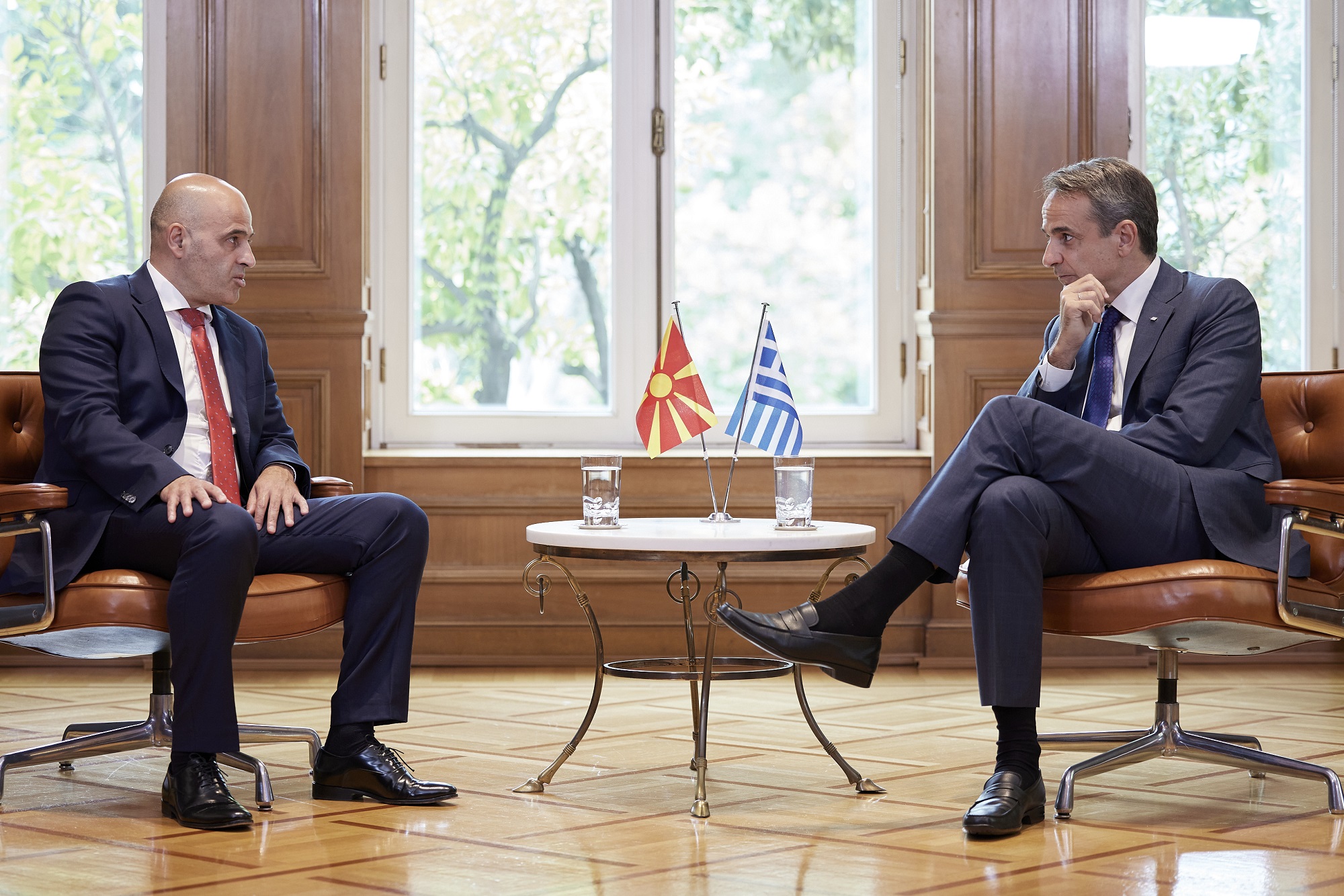 Το ενεργειακό στο επίκεντρο της συνάντησης Μητσοτάκη – Πρωθυπουργού Β. Μακεδονίας