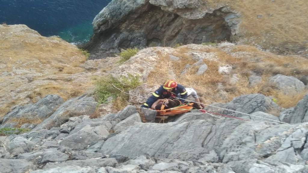 Τουρίστας έπεσε από την Ακρόπολη της Λίνδου