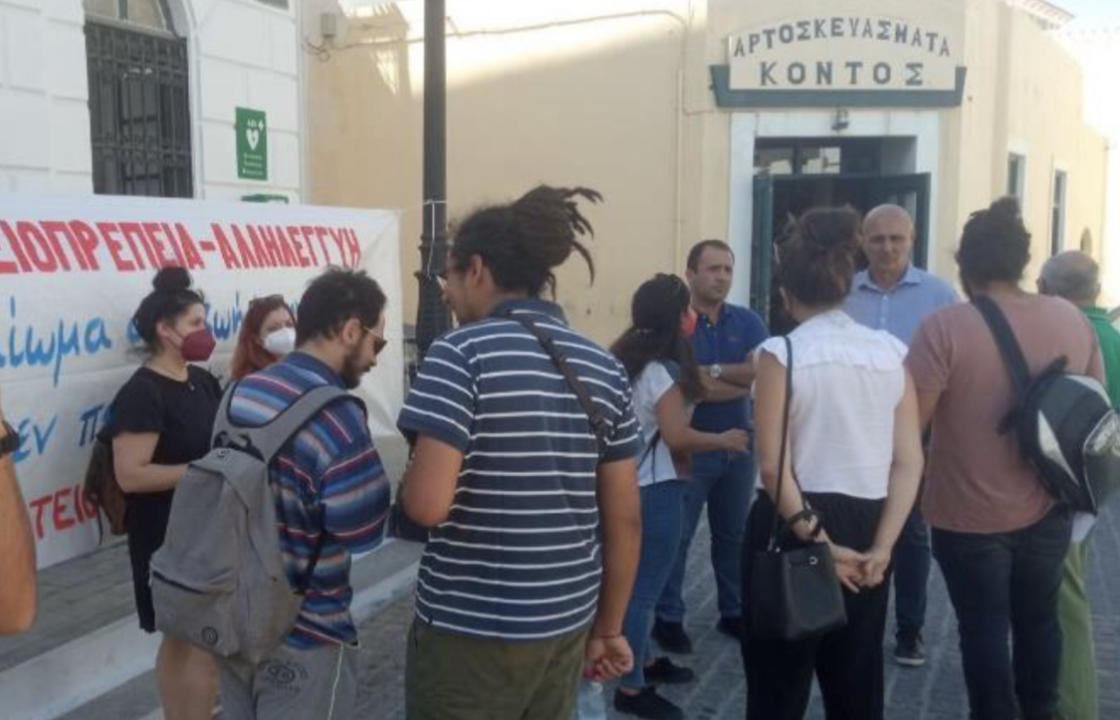 Δήμαρχος Λέρου: Στηρίζουμε τους εργαζόμενους του ΕΟΔΥ στο Κέντρο Υποδοχής Προσφύγων