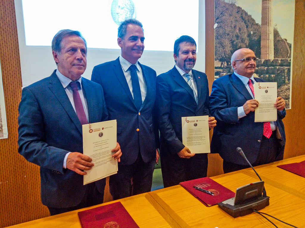 Υπογράφηκε το Μνημόνιο Συνεργασίας του Δήμου Αρχαίας Ολυμπίας με τα Πανεπιστήμια Πατρών και Λευκωσίας