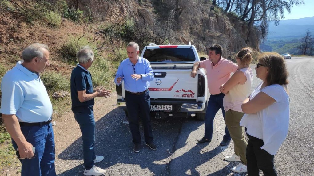 Αποκατάσταση ζημιών στην πυρόπληκτη Γορτυνία Αρκαδίας