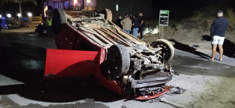 Μια κοπέλα σοβαρά τραυματίας σε τροχαίο στην Κίσσαμο