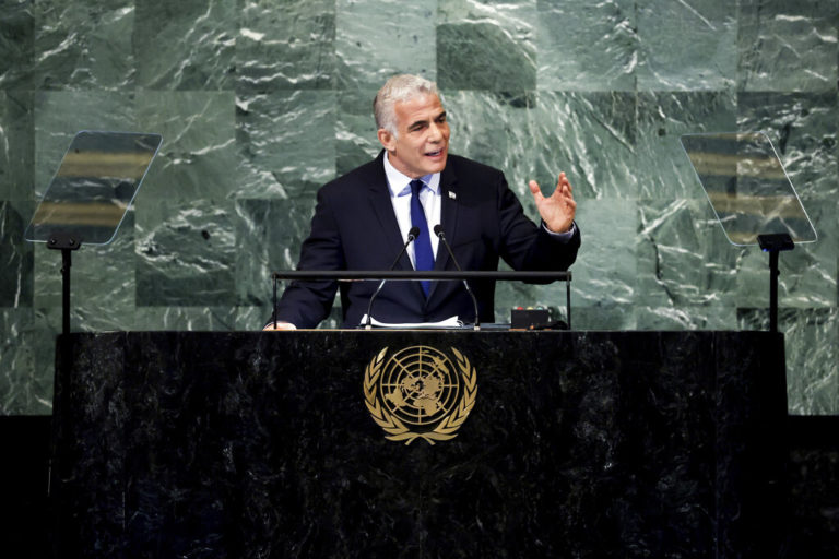 Υπέρ της λύσης δύο κρατών με ίδρυση παλαιστινιακού κράτους τάχθηκε ο Ισραηλινός πρωθυπουργός