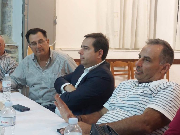 Συνάντηση Ν. Μηταράκη με Ένωση Μαστιχοπαραγωγών Χίου – Αντίδραση ΣΥΡΙΖΑ