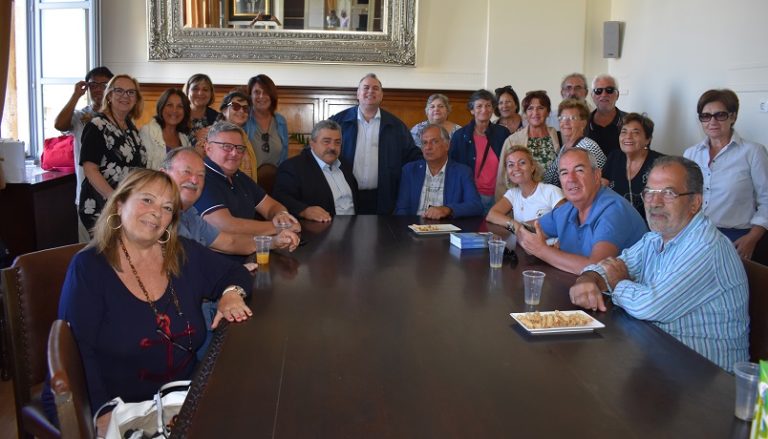 Εκπρόσωποι του Συλλόγου Κρητών Ιταλίας στον Αντιπεριφερειάρχη Χανίων