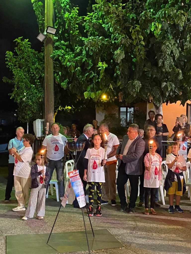 Λαμπαδηδρομία για την Εθελοντική Αιμοδοσία!