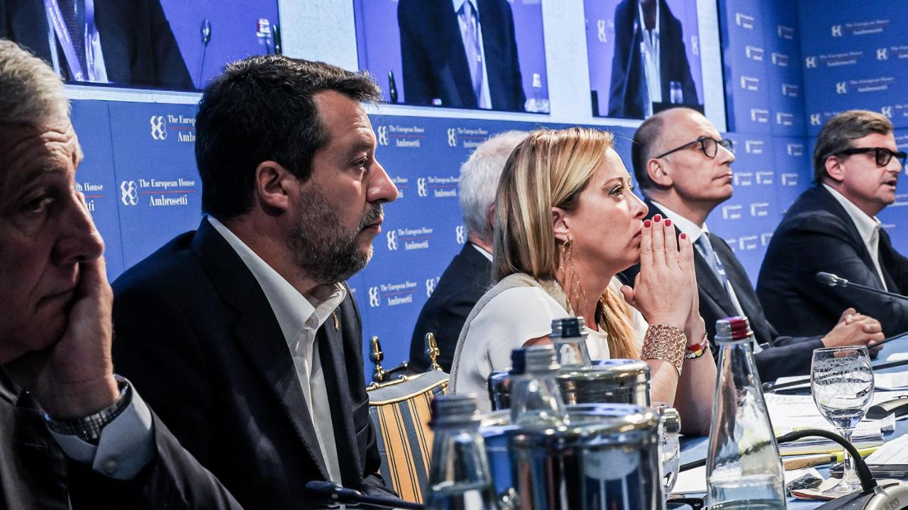 Ιταλία: Οι προεκλογικές δηλώσεις των 6 υποψηφίων πρωθυπουργών στο οικονομικό think tank Forum Ambrosetti