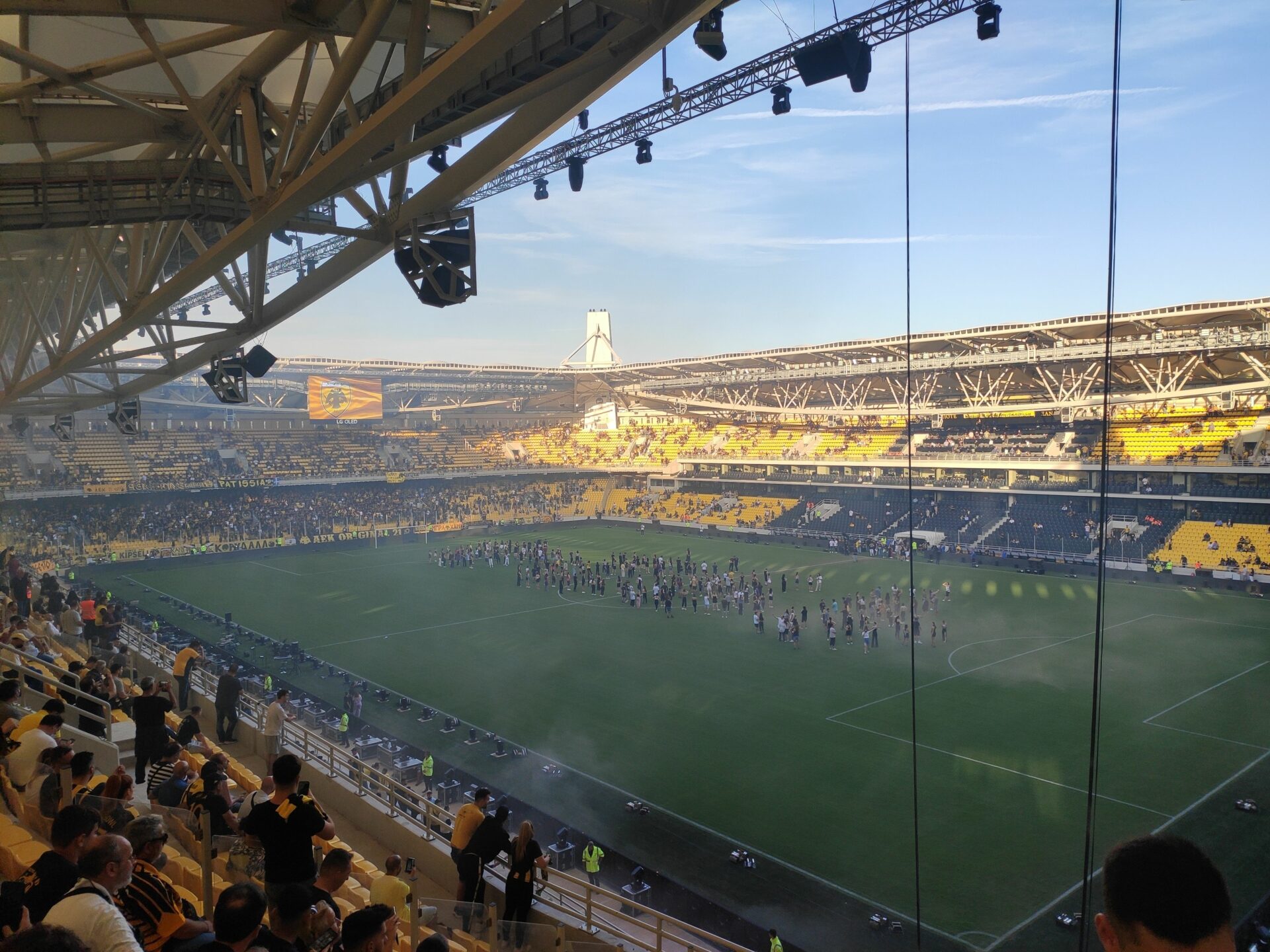 Οι πρώτες εικόνες μέσα από την «OPAP Arena» (ΦΩΤΟ)