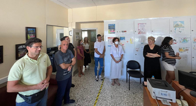 Ο Αγιασμός στην Δ/νση Δευτεροβάθμιας Εκπαίδευσης