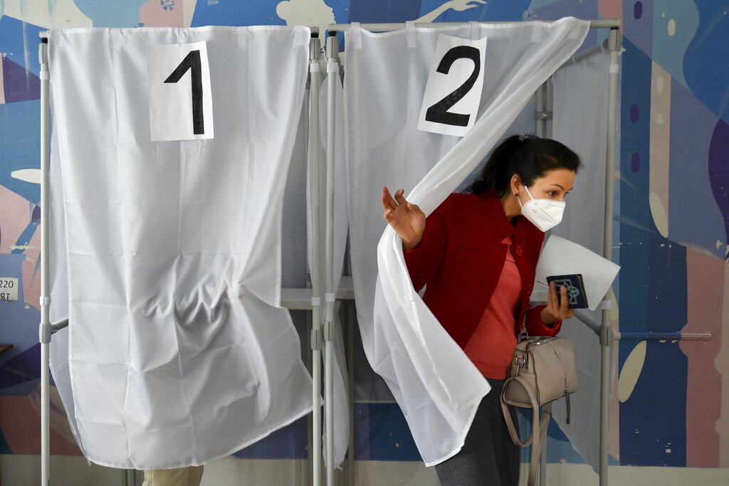 Ουκρανία -«δημοψηφίσματα»: Υπέρ της ένταξης στη Ρωσία τουλάχιστον το 96% κατά τα πρώτα μερικά αποτελέσματα