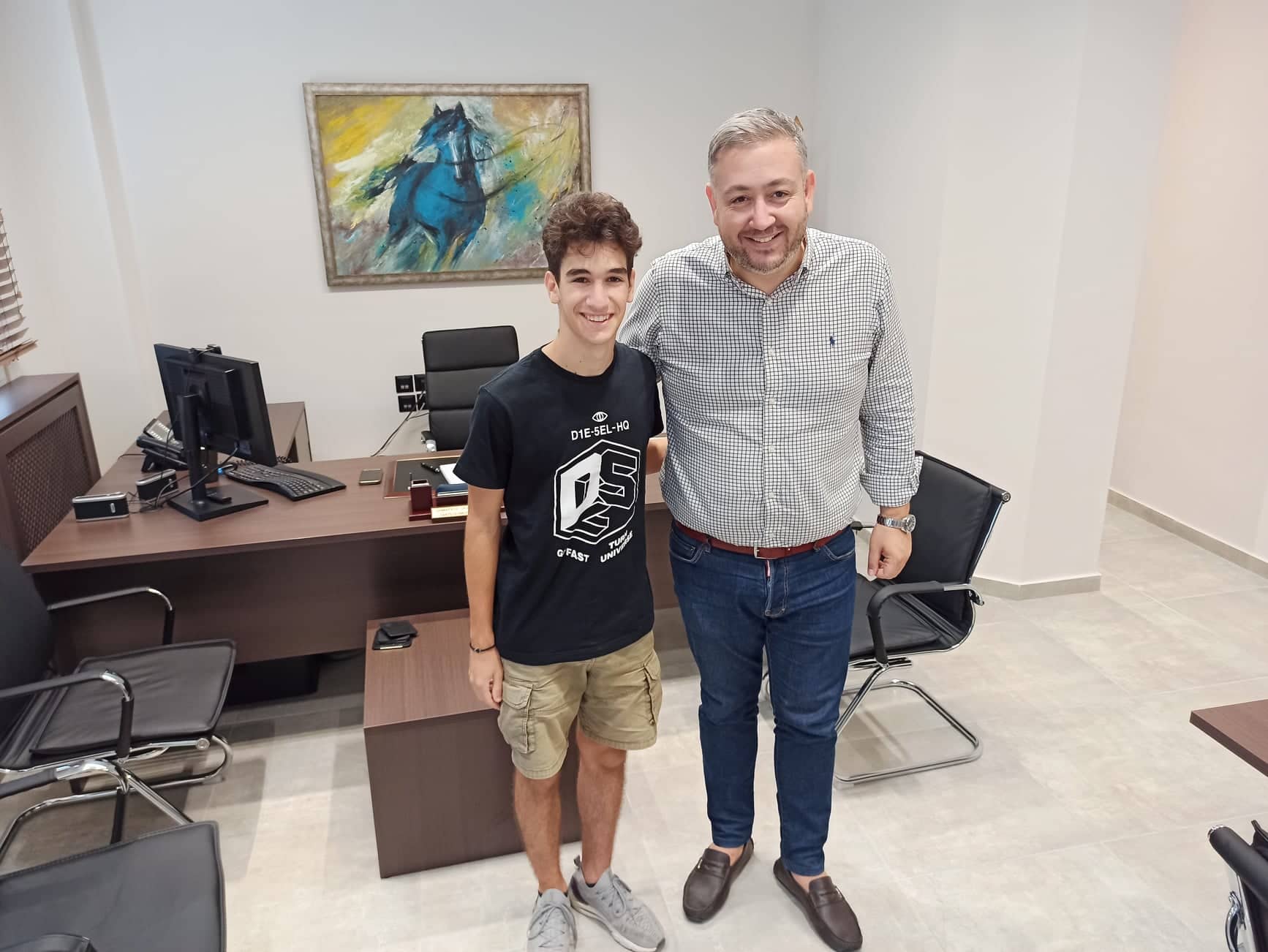 Δήμος Ωραιοκάστρου: Συγχαρητήρια Π.Τσακίρη στον 17χρονο Β. Μαλασίδη που διακρίνεται σε μαθητικούς διαγωνισμούς