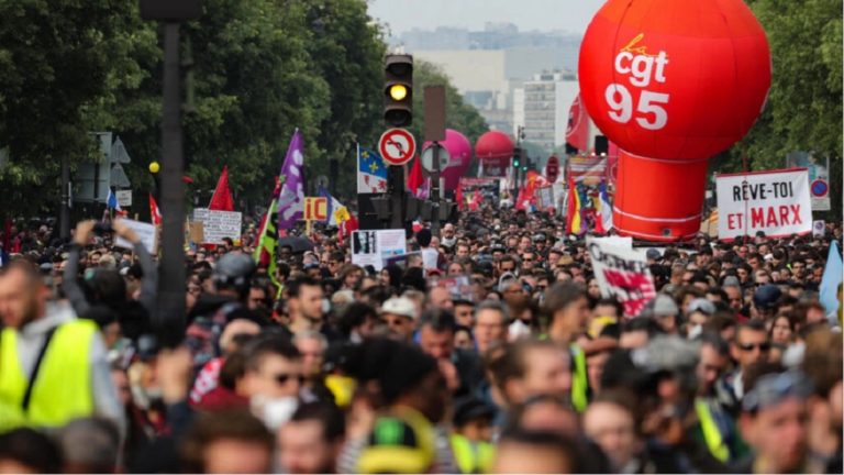 Γαλλία: Απεργίες και διαδηλώσεις για τους μισθούς και τις συντάξεις