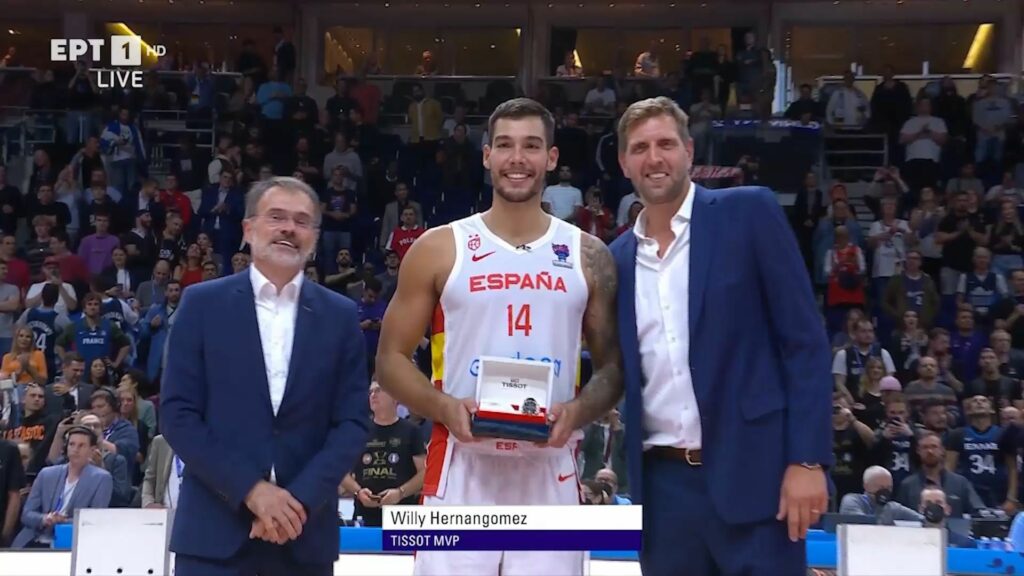 MVP του Eurobasket ο Γ. Ερνανγκόμεθ (video)