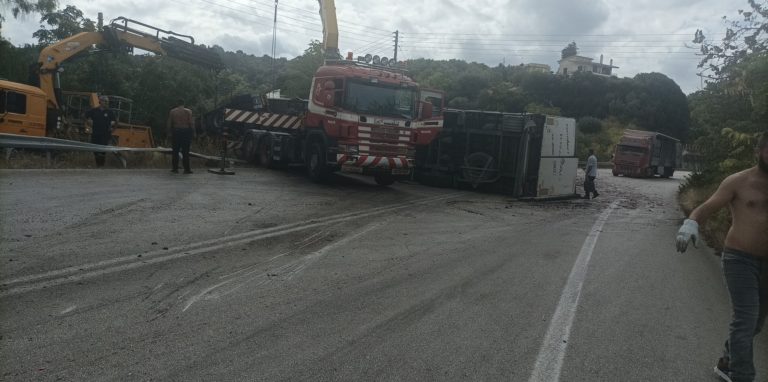 Δόθηκε στην κυκλοφορία η Ε.Ο. Πατρών – Πύργου μετά το δυστύχημα με τους δύο νεκρούς