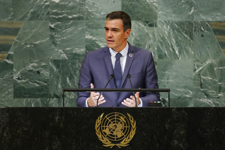 Σάντσεθ στον ΟΗΕ: «Τώρα χρειάζεται περισσότερο να δράσουμε από κοινού, να στηρίξουμε την Ουκρανία»