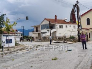 Σέρρες: Μεγάλες καταστροφές στην αίθουσα πολλαπλών χρήσεων του Βαλτερού