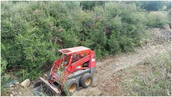 Ρέματα στην Νέα Αγχίαλο καθάρισε η Περιφέρεια Θεσσαλίας