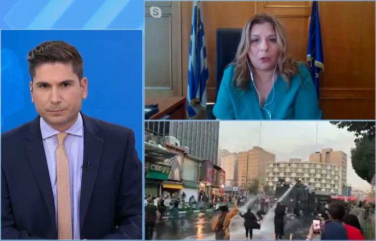 Η Μ. Συρεγγέλα στην ΕΡΤ: Η Ελλάδα έχει υπάρξει το «ασφαλές λιμάνι» για καταπιεσμένες γυναίκες από όλο τον κόσμο