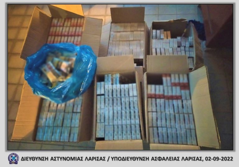 Συνελήφθη με 2.740 πακέτα αφορολόγητων τσιγάρων στο αυτοκίνητο του