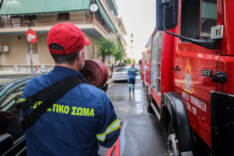 Πυρκαγιά σε διαμέρισμα στο κέντρο της Αθήνας
