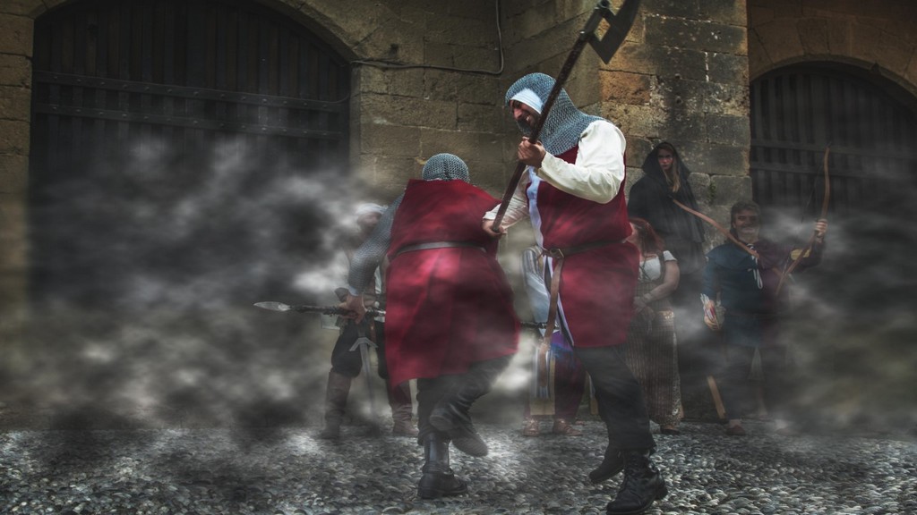 Δωρεάν μαθήματα ξιφομαχίας για το Μεσαιωνικό Φεστιβάλ Ρόδου