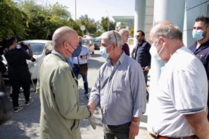Στις Σέρρες ο Γ. Βαρουφάκης: “Θέλουν να γίνει real estate το Νοσοκομείο” – Συνάντηση με τον πρόεδρο των εργαζόμενων