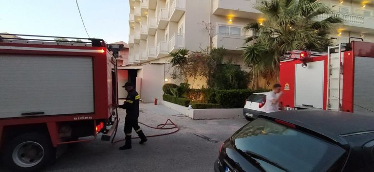 Αναστάτωση στην Κέρκυρα: Σβήστηκε εν τη γενέσει της η φωτιά σε ξενοδοχείο με τουρίστες