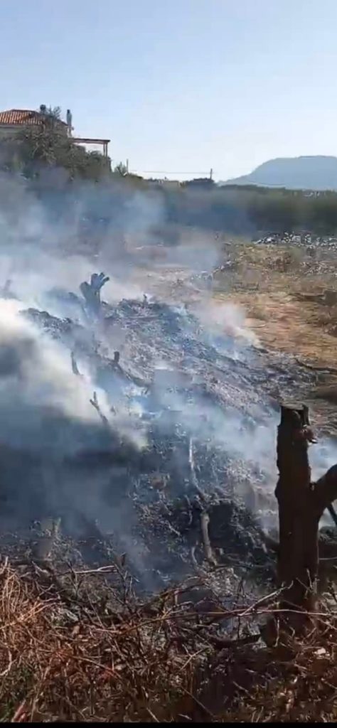 Συναγερμός στην Πυροσβεστική για δύο φωτιές σε Κίσσαμο και Βαρύπετρο (video)