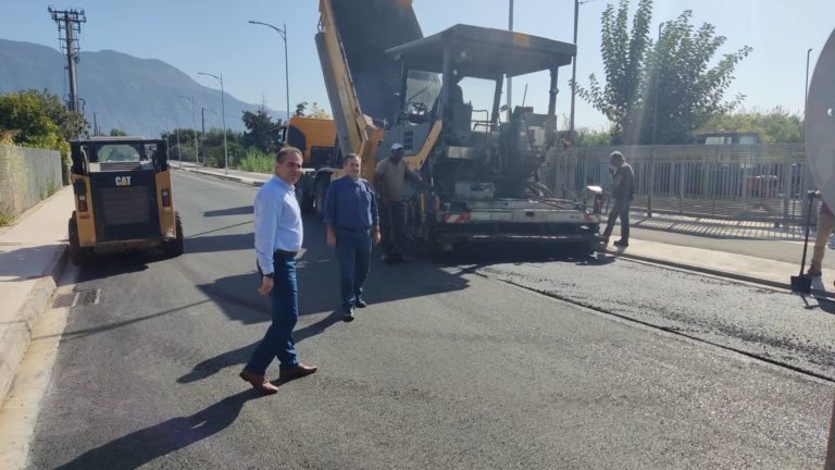 Καλαμάτα: Αυτοψία του Δημάρχου Θ. Βασιλόπουλου σε εν εξελίξει έργα