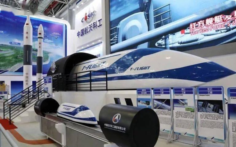 Η Κίνα δοκίμασε με επιτυχία το τρένο μαγνητικής αιώρησης που θα κινείται με ταχύτητα 1.000 χλμ./ώρα.
