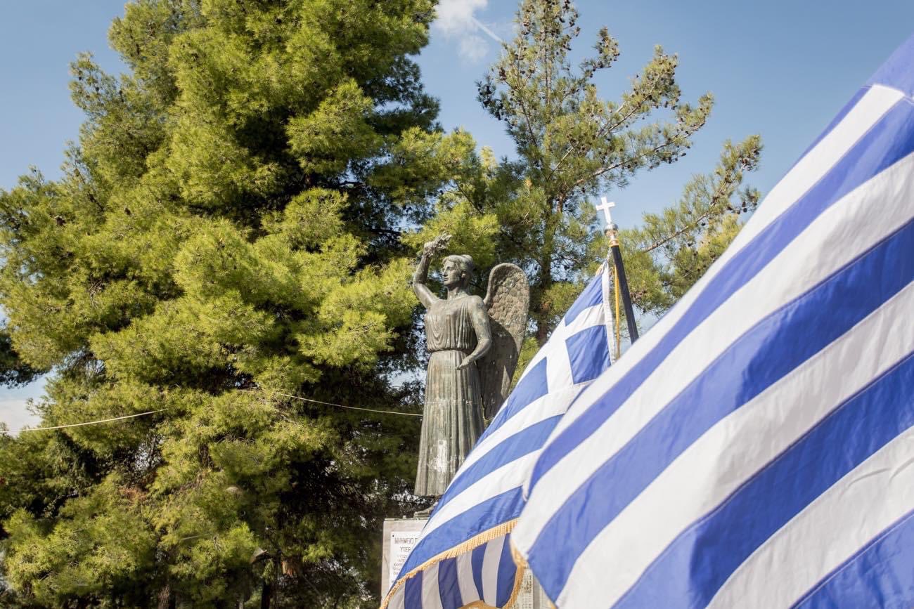 Ο Δήμος Πυλαίας– Χορτιάτη ντύθηκε στα γαλανόλευκα