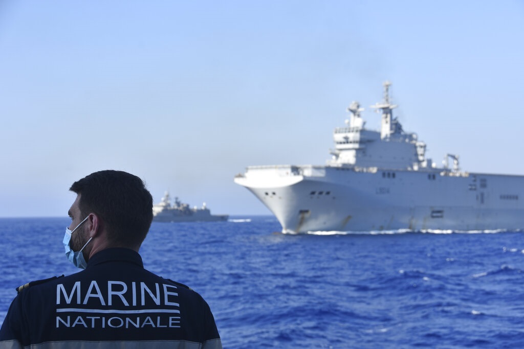 Tonnerre: Το πλοίο του Γαλλικού Πολεμικού Ναυτικού συμμετείχε σε άσκηση στην Ελλάδα (video)