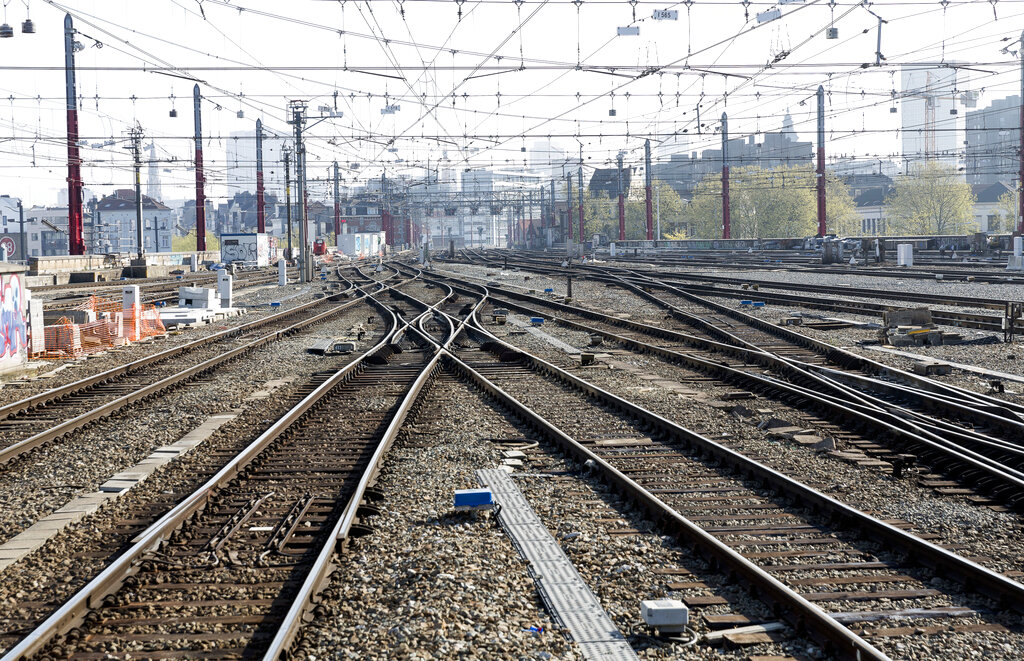 Belgium Train Strike