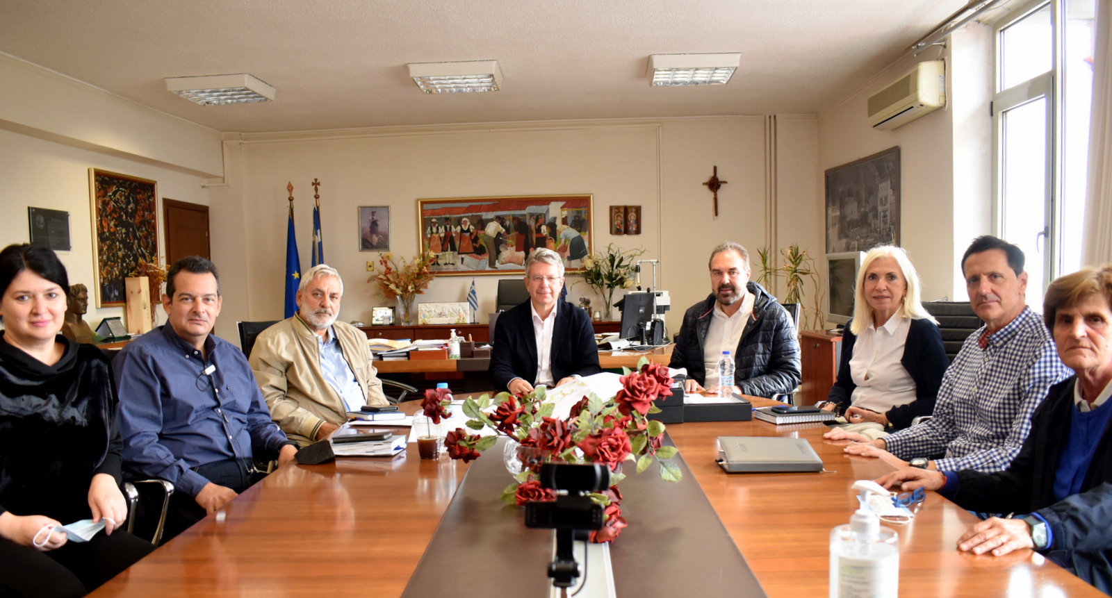 Φλώρινα  : Ενημερωτική συνάντηση για την πορεία του έργου «κατασκευής αρδευτικών δικτύων Τριανταφυλλιάς»