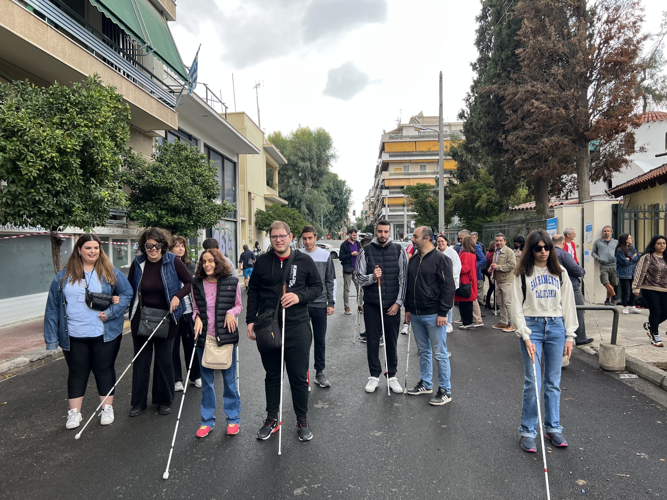 Βιωματική δράση για την Παγκόσμια Ημέρα «Λευκού Μπαστουνιού»