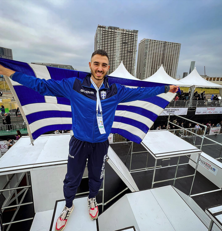 Πρώτος παγκόσμιος πρωταθλητής στο Παρκούρ ο Δημήτρης Κυρσανίδης (video)