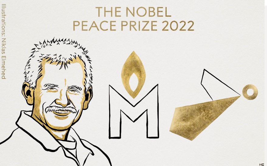 Νόμπελ Ειρήνης 2022: Απονέμεται σε έναν υπερασπιστή ανθρωπίνων δικαιώματων και δύο οργανώσεις σε Λευκορωσία, Ρωσία και Ουκρανία